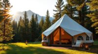 luxury durable camping tents