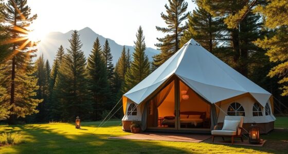 luxury durable camping tents
