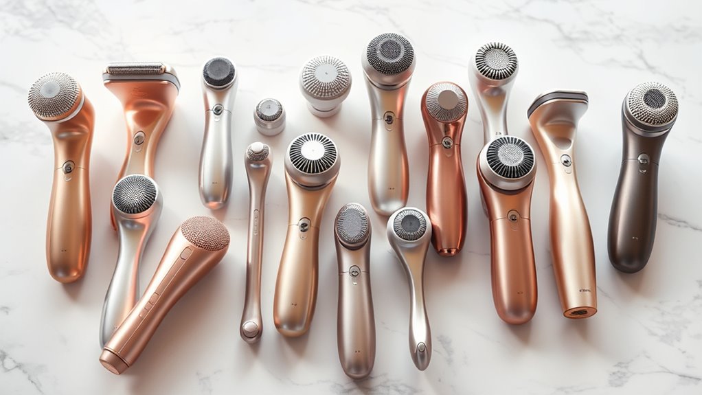 luxury facial cleansing devices