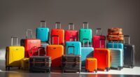 luxury hard shell luggage sets