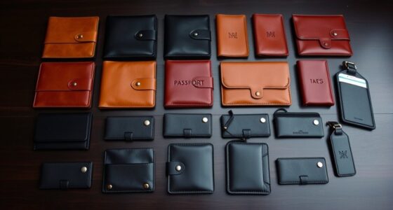 luxury leather travel accessories