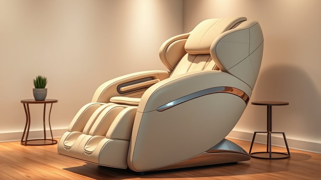 luxury massage chair selection