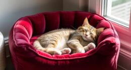 luxury orthopedic cat beds