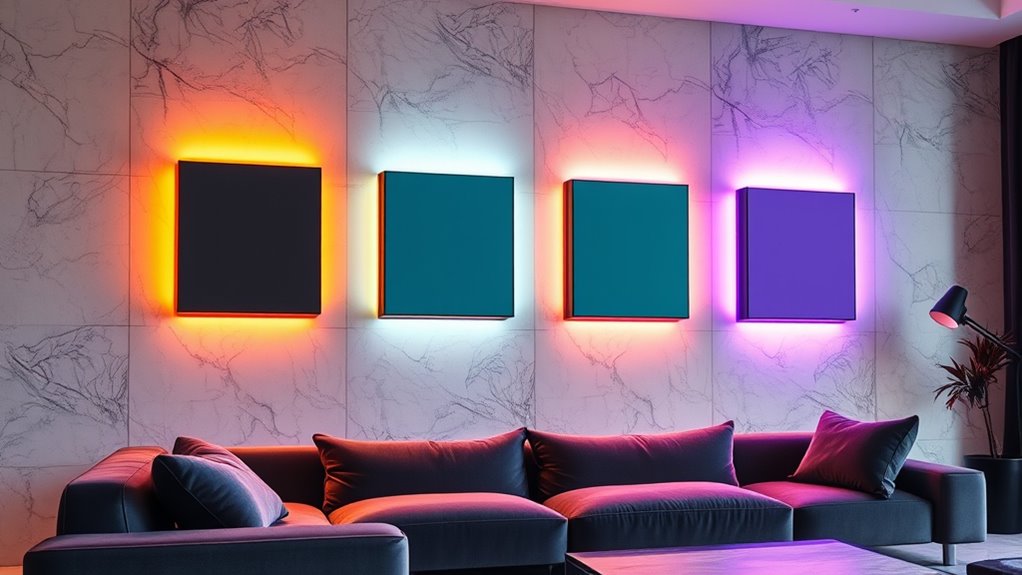 luxury smart light panels