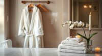 luxury spa towel sets