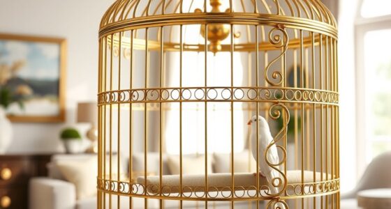 luxury stylish bird cages