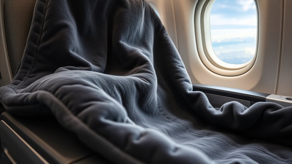 luxury travel blanket selection