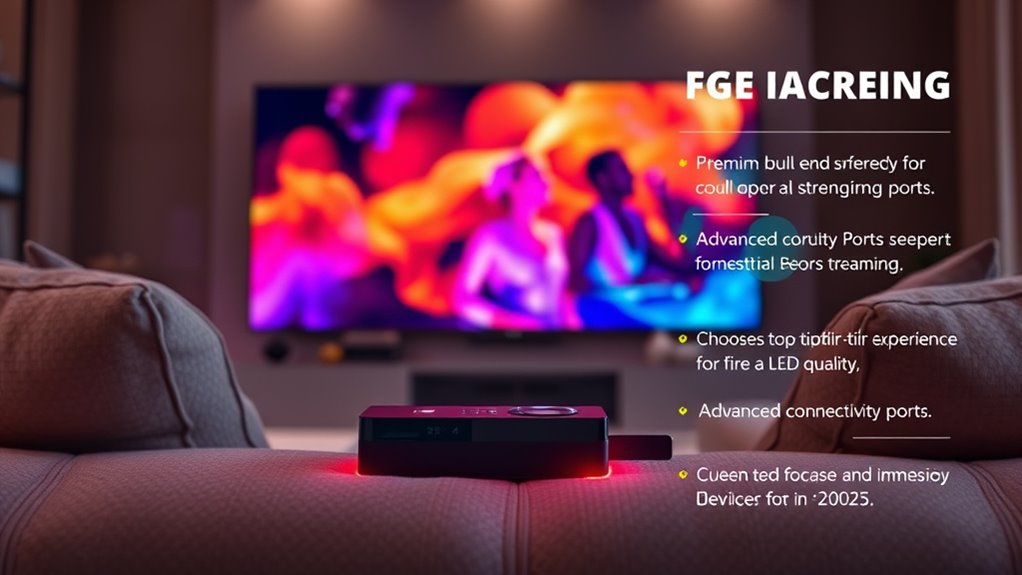 premium streaming device features