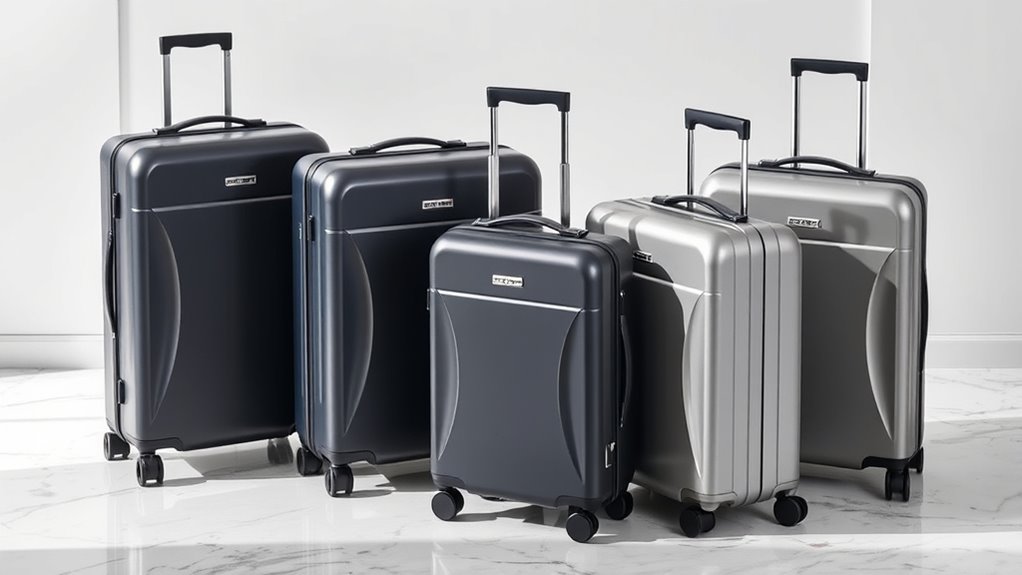 premium travel suitcase sets