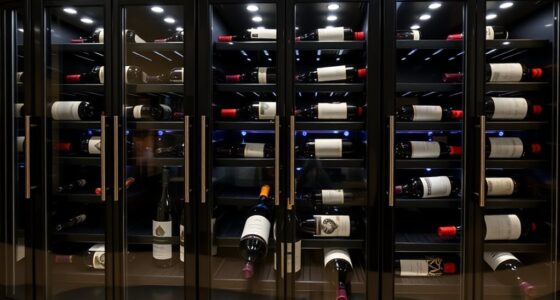 premium wine cooler selection