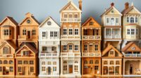 premium wooden dollhouse sets