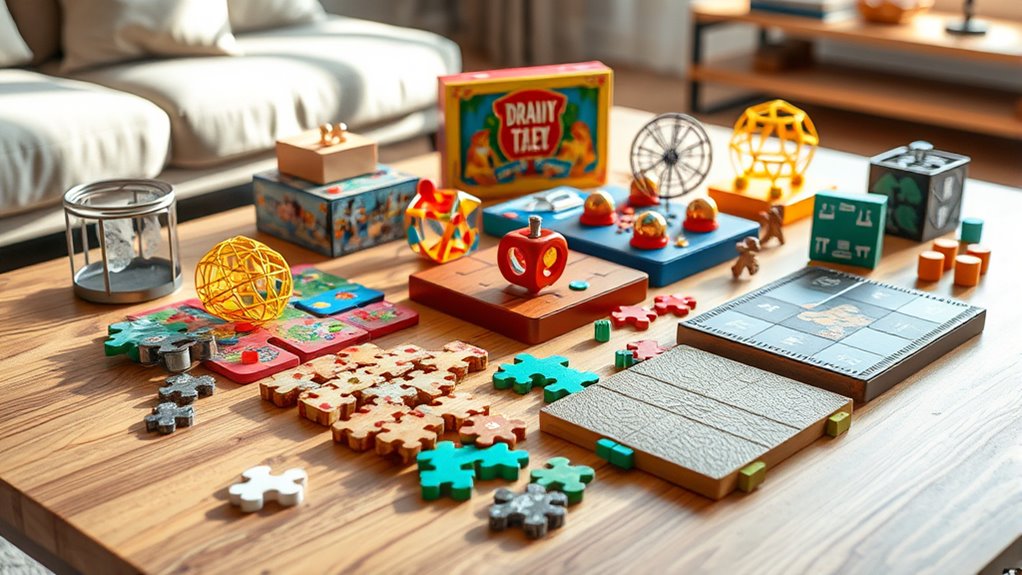 selecting challenging engaging puzzle games