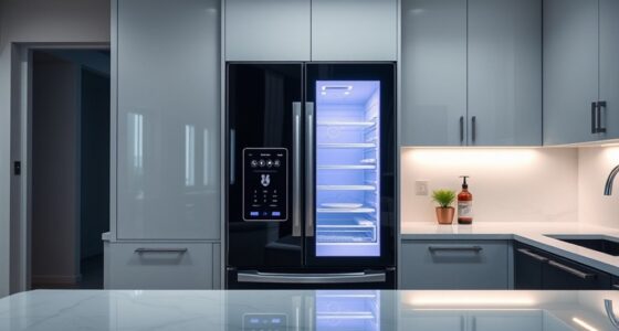 smart refrigerators with touchscreens