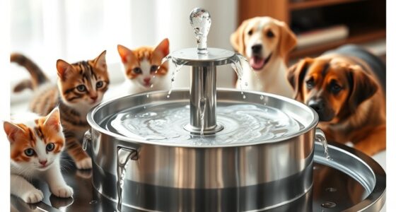 top automatic pet water fountains