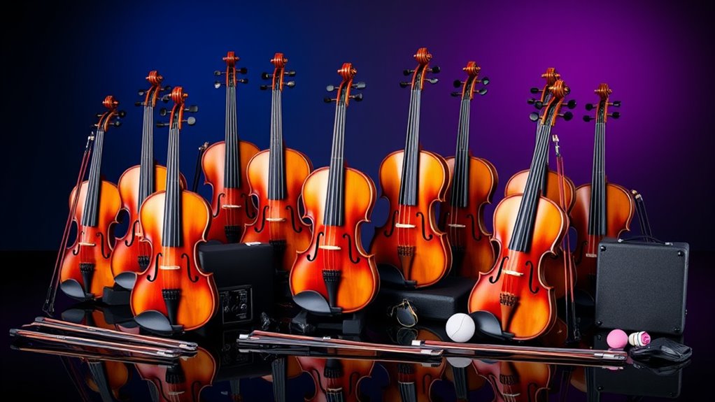 top electric violin kits