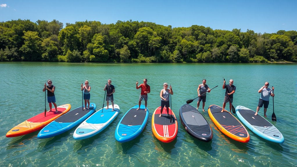 top inflatable paddle boards