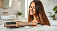 top salon quality hair straightening brushes