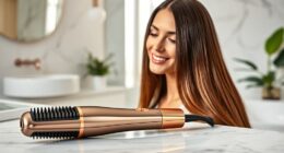 top salon quality hair straightening brushes