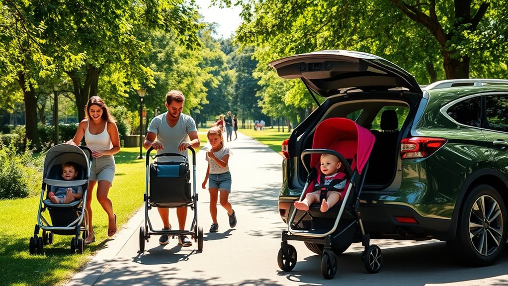 top travel friendly baby strollers