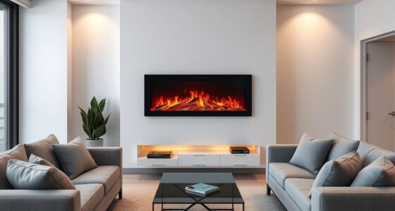top ventless electric fireplaces