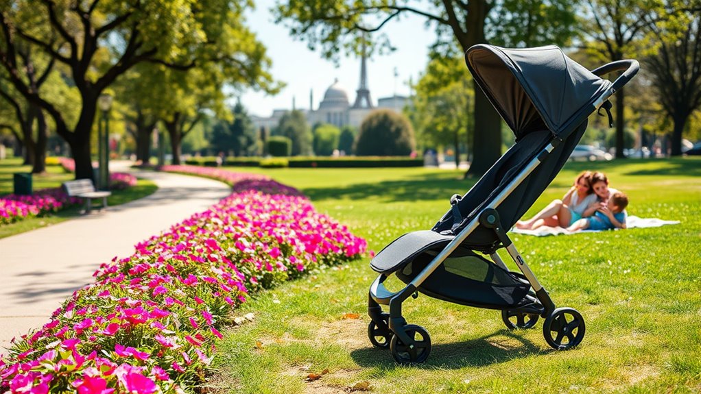 travel friendly stroller features