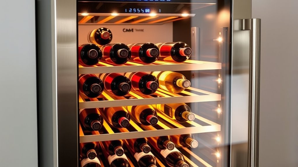 wine storage and features