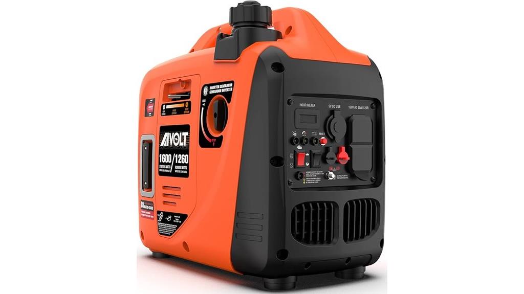 1600w portable inverter generator