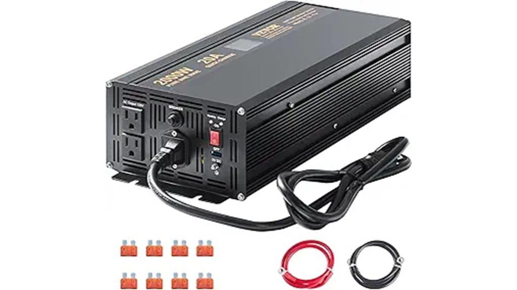 2000w battery backup pump