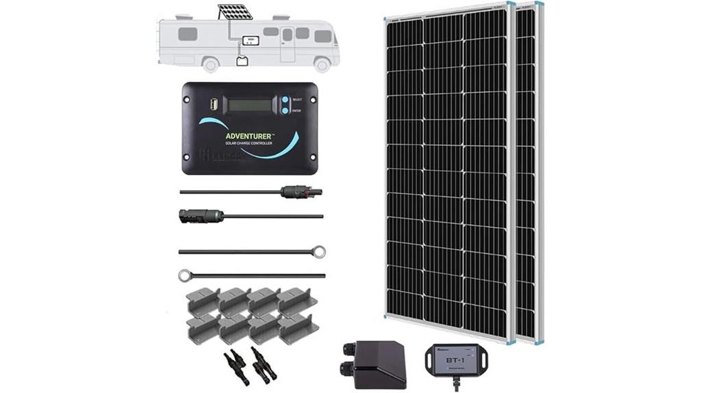 200w rv solar panel