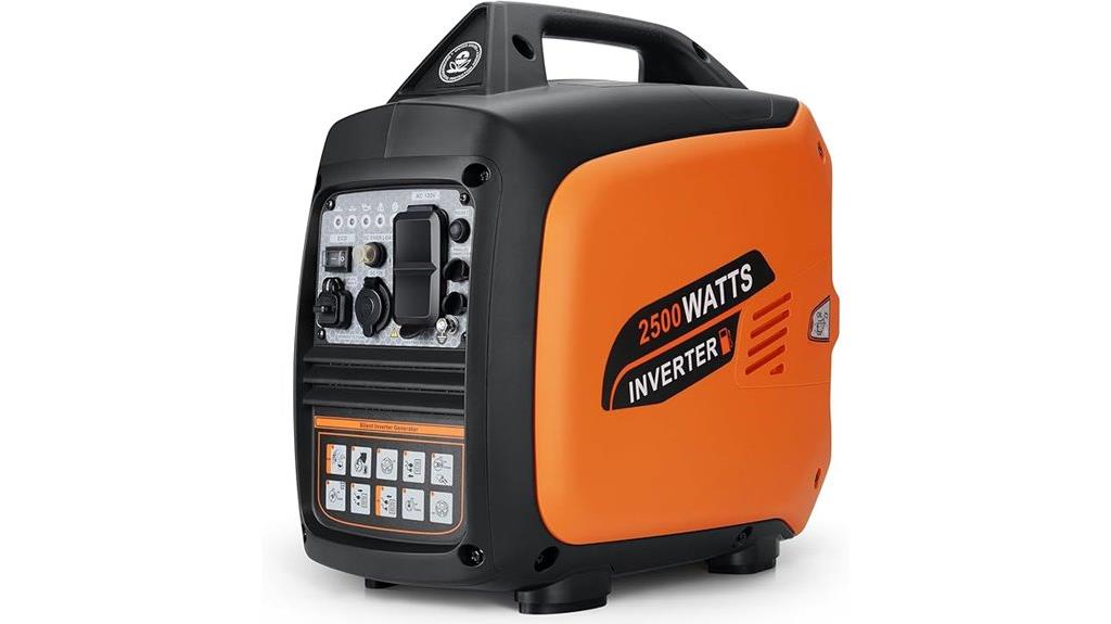 2500w gas inverter generator