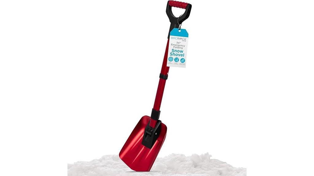 34 inch foldable snow shovel