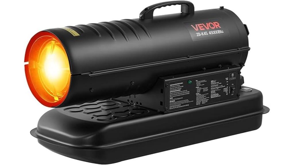 45000 btu portable heater