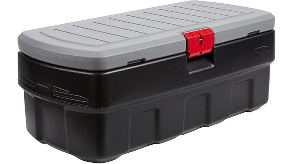 48 gallon lockable storage container