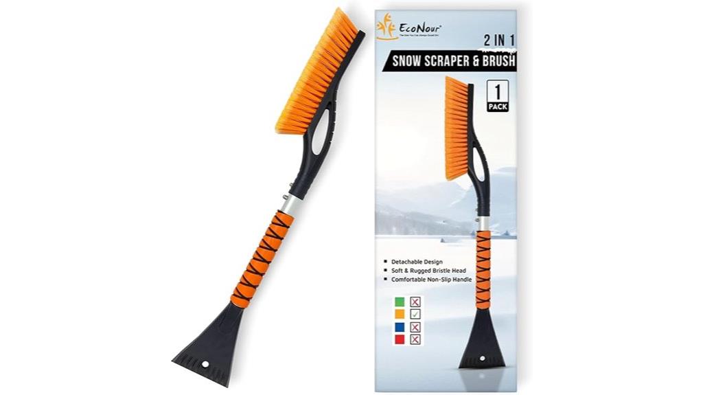 aluminum snow brush kit