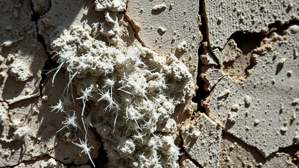 asbestos locations and safety measures
