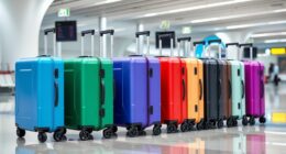 battery powered travel luggage