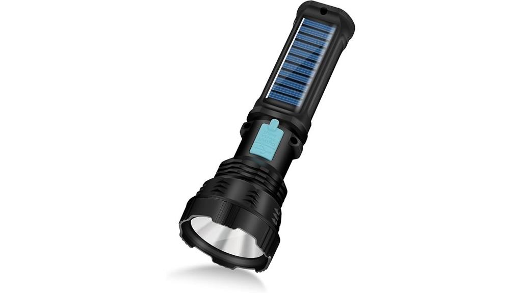bright waterproof rechargeable flashlight