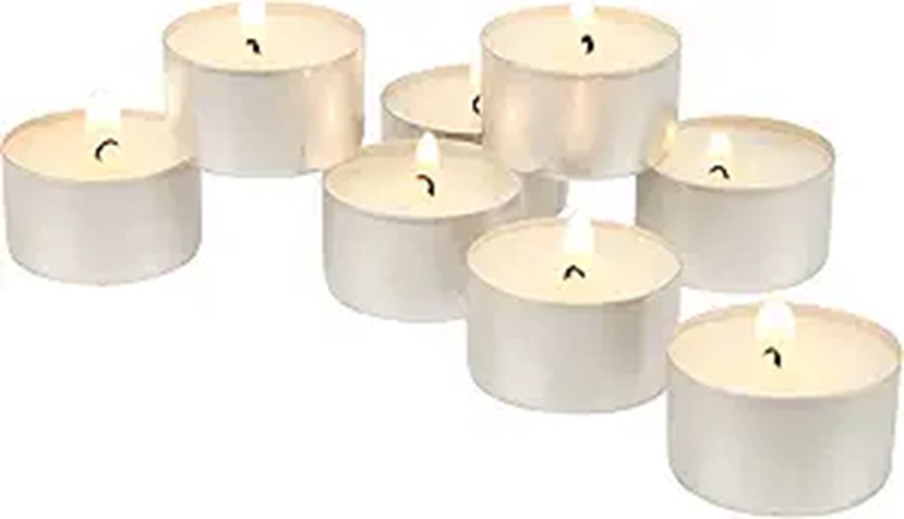 bulk pack of tea candles