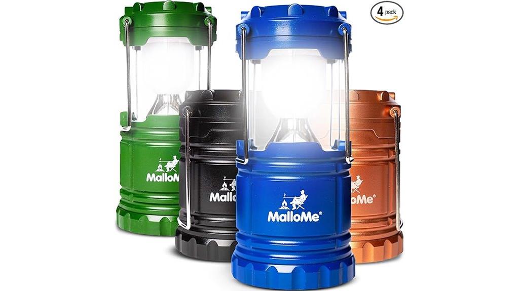 camping lanterns 4 pack
