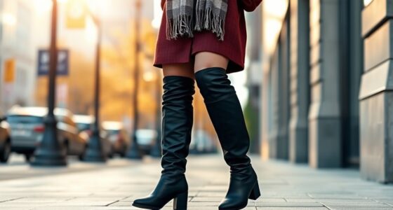 comfortable stylish wide calf boots