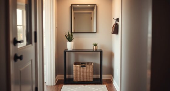 compact entryway decor ideas