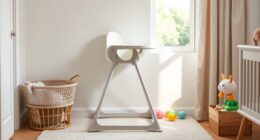 compact fold flat high chairs
