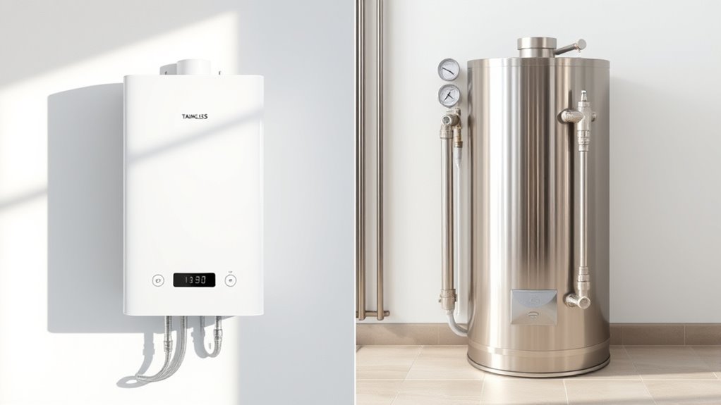 comparison of water heaters