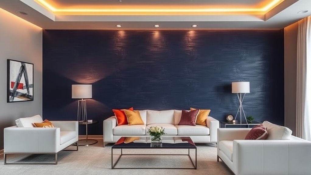 coordinate color and furniture