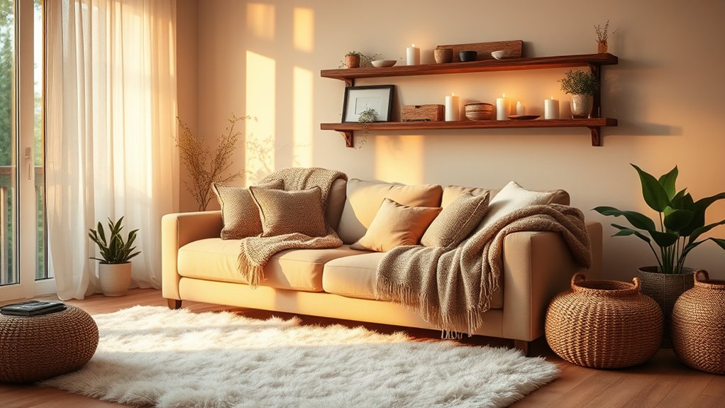 create cozy warm ambiance