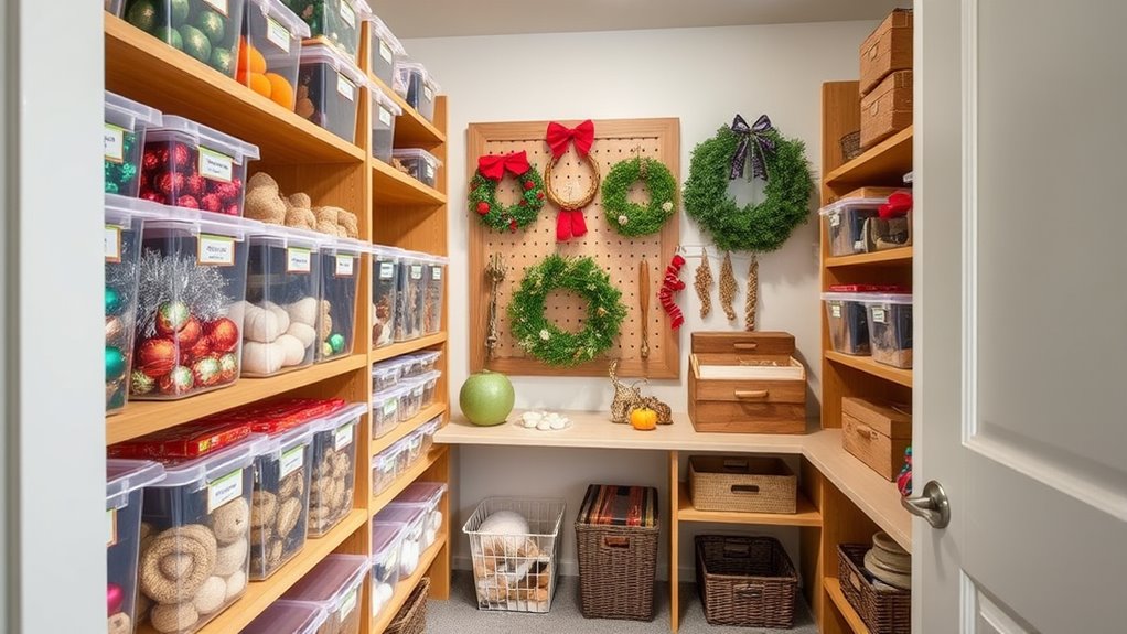 creative seasonal decor organization