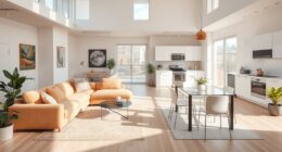 designing spacious open areas