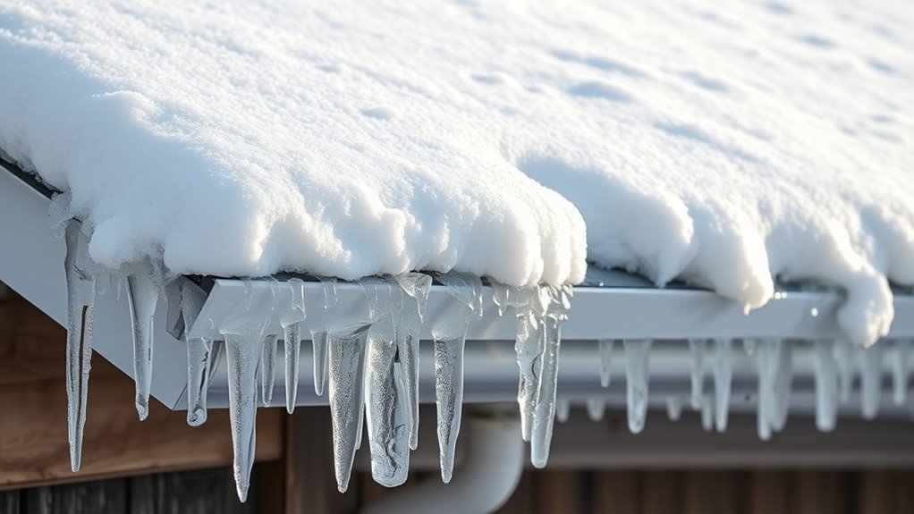 detect ice dams early
