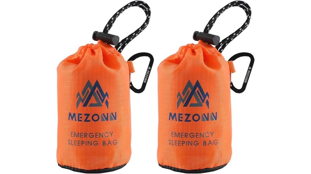 emergency camping survival bivy