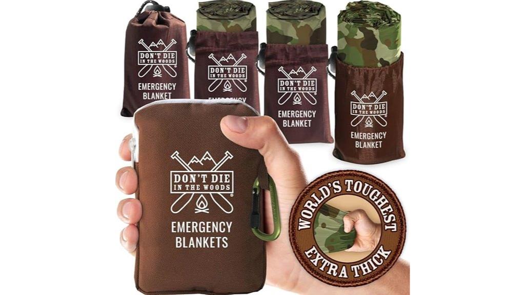 emergency wilderness survival blankets